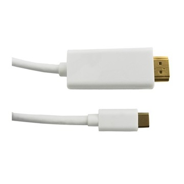 Адаптер USB-кабеля длиной 2 м USB-C, тип C / HDMI 4K Qoltec