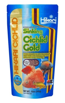 HIKARI CICHLID GOLD SINKING MEDIUM 342G TANGANIKA