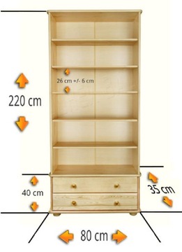 ПОЛКА СОСНОВАЯ 80х35х220 ПРОИЗВОДИТЕЛЬ