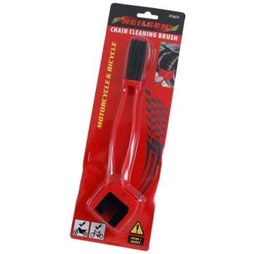 Щетка для чистки приводной цепи мотоцикла.