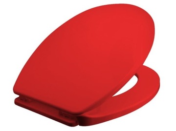 Bisk Deska WC Iris Czerwona 05866