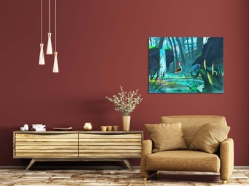 КАРТИНА на холсте АБСТРАКТ 201844079 120х80 УЗОРЫ