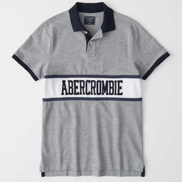 ABERCROMBIE FITCH Oryginalna Koszulka Polo USA M