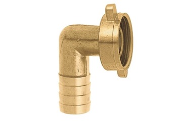 Króciec kątowy do węża 13mm GEKA GW 1/2'' mosiądz