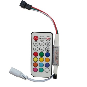 Sterownik taśm LED2017-RF 5-24V R, 1024px,