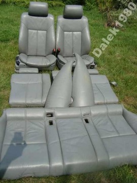 BMW 5 E39 KOMBI FOTEL FOLETE KANAPA SKÓRA KOMPLET