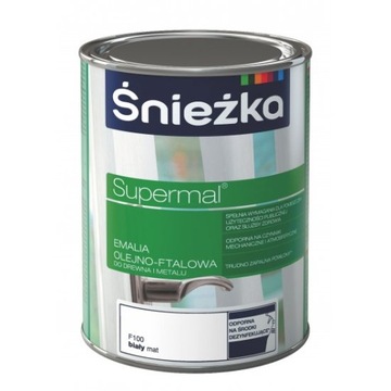 EMALIA OLEJNO FTALOWA BIAŁY MATOWY ŚNIEŻKA 0.8L