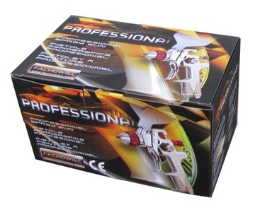 ПРОФЕССИОНАЛЬНЫЙ краскораспылитель HVLP, сопло 2,5 мм, верхний бак 600 мл