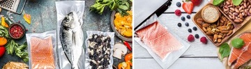 ФОЛЬГА с накаткой для вакуумных упаковщиков Рулон 28 см.