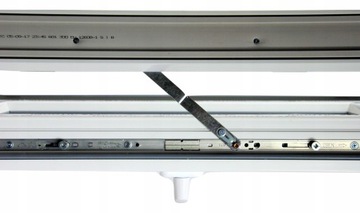 ОКНО ПВХ 60 х 45 / 600 х 450, БЕЛОЕ ОТКРЫТОЕ