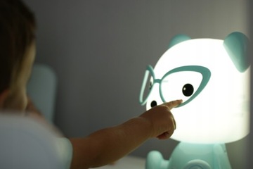 Светодиодный ночник 2,5Вт TEDDY BEAR Glasses Синий Polux