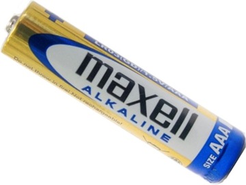 20x BATERIA ALKALICZNA 1,5V MAXELL LR03 AAA MN2400
