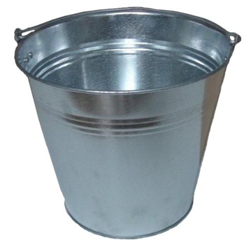 WIADRO WIADRA OCYNKOWANE METALOWE OCYNK 15 L