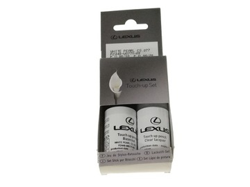 LEXUS PAINT TOUCH-UP КРАСКА БАЗОВЫЙ ЦВЕТ 077 БЕЛЫЙ