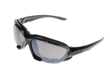 OKULARY MOTOCYKLOWE MOTOCYKL SKUTER PRZYCIEMNIANE