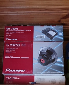 Комплект Pioneer, усилитель gm3300t ts-w307d2 сабвуфер