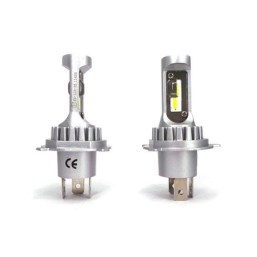 H4 LED 9V-32V CANBUS CSP 2szt Nowość 2x8000lm