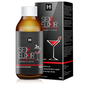 100ML SEX ELIXIR PREMIUM HISZPAŃSKA MUCHA LIBIDO AFRODYZJAK