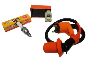 КАТУШКА ЗАЖИГАНИЯ, СВЕЧНЫЙ МОДУЛЬ, ДЛЯ СКУТЕРОВ 4T