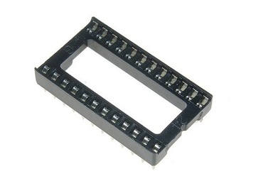 DIL24 Podstawka standard raster 2.54mm DIP24 2szt.