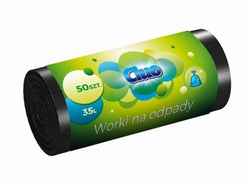 CLUO worki na śmieci 35l 50 szt. HDPE