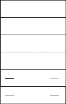 Мебель TADEUSZ - Витрина 90 (T8) 2SZ2D