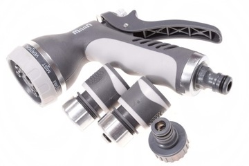 ZRASZACZ WODY PISTOLET 8 FUNKCJI ZESTAW 4CZ. 1/2