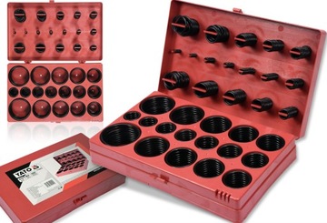 ORINGI USZCZELKI GUMOWE NBR MIX ROZMIARÓW 419 SZT