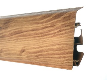 Плинтус напольный 70мм 2,5мб ПВХ ДУБ ЭКСКЛЮЗИВ