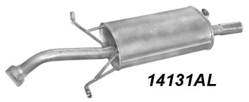TŁUMIK KOŃCOWY MITSUBISHI CARISMA 1.6 1.8 1.9
