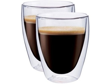 SZKLANKI TERMICZNE Z PODWÓJNĄ ŚCIANKĄ ESPRESSO X 2