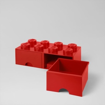 Контейнер LEGO с ящиками Brick 8 Red
