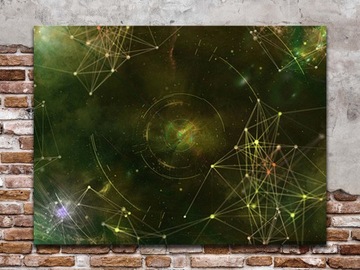 КАРТИНА на холсте АБСТРАКТ 203934156 120х80 УЗОРЫ