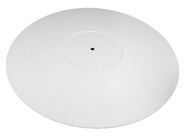 SLIPMAT FOR TONAR PERSPEX MAT WHITE Проигрыватель проигрывателя 3 мм
