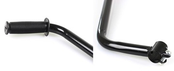 Планка Daalo Guide для детского велосипеда, розовая