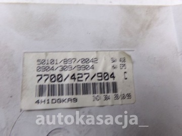 SCENIC I 99-03 LICZNIK ZEGARY 1.6 16V 7700427904