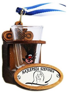 KIELISZEK SZEFOWEJ NAJLEPSZA SZEFOWA PREZENT