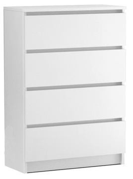 Komoda RICO 4S Biała 70cm 4 szuflady PRODUCENT