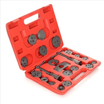 ZESTAW DO WYCISKANIA TŁOCZKÓW HAMULCOWYCH 21el L/P