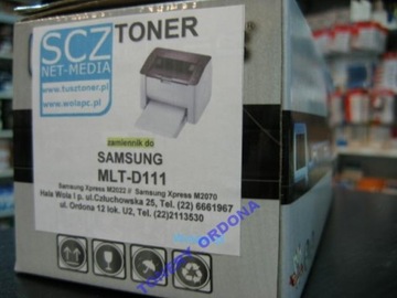 TONER SAMSUNG MLT-D111S SL-M2020 SL-M2022 M2026 SL-M2070 M2071 M2078 1000K.