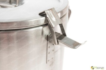 ТЕРМОС ДЛЯ ТРАНСПОРТИРОВКИ ПИЩИ, СТАЛЬ, 35 Л, INOX