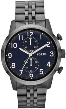 MODNY GRAFITOWY ZEGAREK MĘSKI FOSSIL FS4894 CHRONO