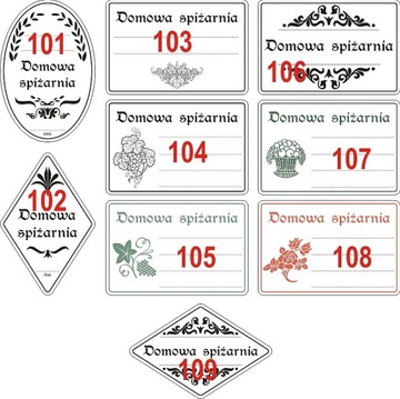 Наклейки Этикетки для банок, консервов, соков, домашних продуктов, деликатесов