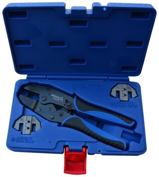 ZACISKARKA PRASKA KONEKTORÓW TULEJEK KABLI ASTA