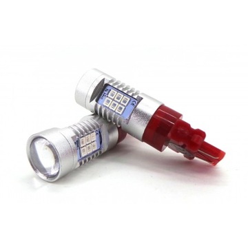 P27/7W LED 3157 12-24В CANBUS красная лампочка