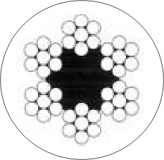 Трос стальной ЛС-4/200/ПВХ, диаметр 4мм