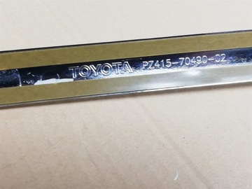 LAND CRUISER 200 07-15 LIŠTA CHRÓM DVEŘE PŘEDNÍ P