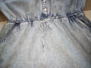 Milla sukienka szmizjerka jeansowa r 42-44 j nowa