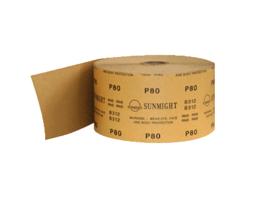 SUNMIGHT PAPIER ŚCIERNY ROLKA P80 na metry