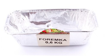 FOREMKA ALUMINIOWA FOREMKI PASZTET 0,6kg R42 KERA